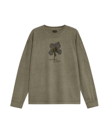 DRY FLOWER LONG SLEEVE [BEIGE]