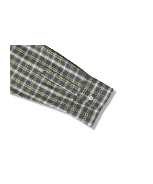 GUBIN（グビン）の「ロゴポイントチェックシャツ - グリーン（シャツ/ブラウス・レディース・その他・MEDIUM/LARGE）」の6枚目の写真
