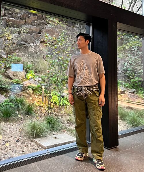 GUBIN（グビン）の「ロゴポイントチェックシャツ - グリーン（シャツ/ブラウス・レディース・その他・MEDIUM/LARGE）」の10枚目の写真