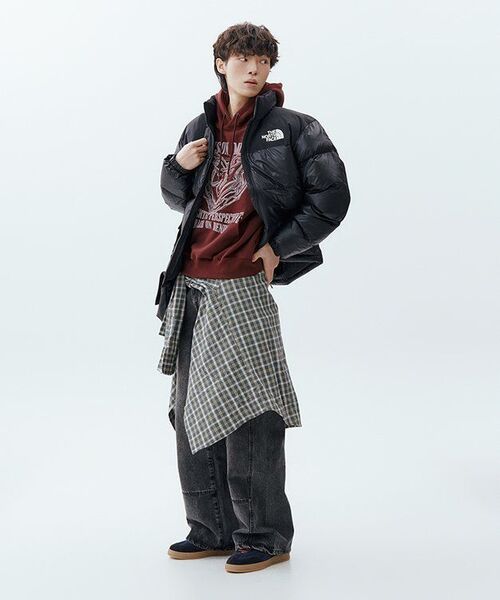 GUBIN（グビン）の「ロゴポイントチェックシャツ - グリーン（シャツ/ブラウス・レディース・その他・MEDIUM/LARGE）」の12枚目の写真