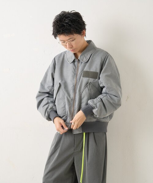 セール】【UNISEX】CWU-45/P フライトジャケット（ブルゾン）｜WHIMSIC