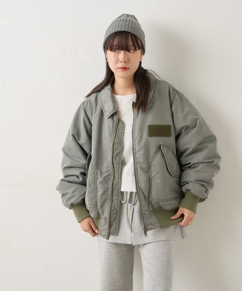 セール】【UNISEX】CWU-45/P フライトジャケット（ブルゾン）｜WHIMSIC