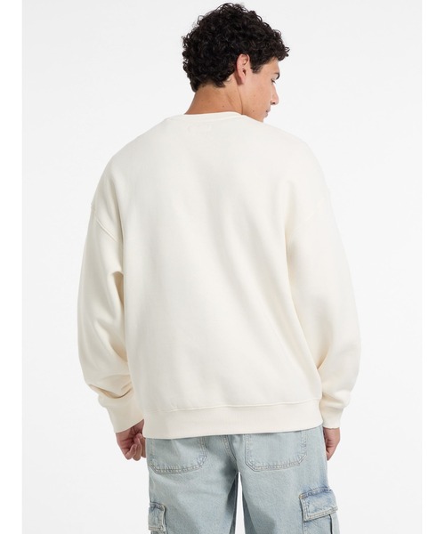 GUESS JEANS（ゲスジーンズ）の「GUESS JEANS Os Active Logo Crewneck スウェット（スウェット・メンズ・ブラック/ホワイト・MEDIUM/SMALL/LARGE/X-LARGE）」の3枚目の写真