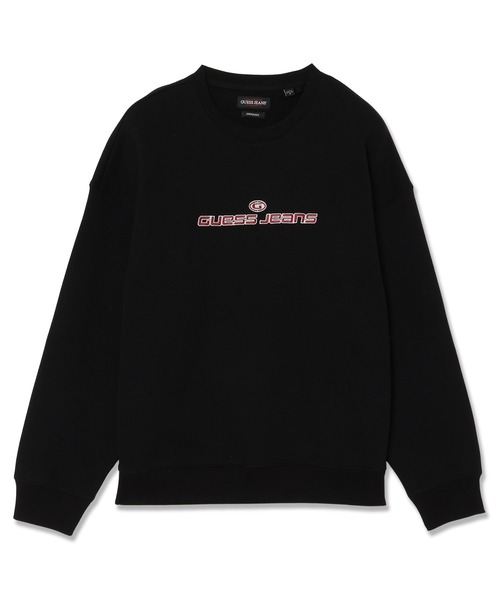GUESS JEANS（ゲスジーンズ）の「GUESS JEANS Os Active Logo Crewneck スウェット（スウェット・メンズ・ブラック/ホワイト・MEDIUM/SMALL/LARGE/X-LARGE）」の16枚目の写真