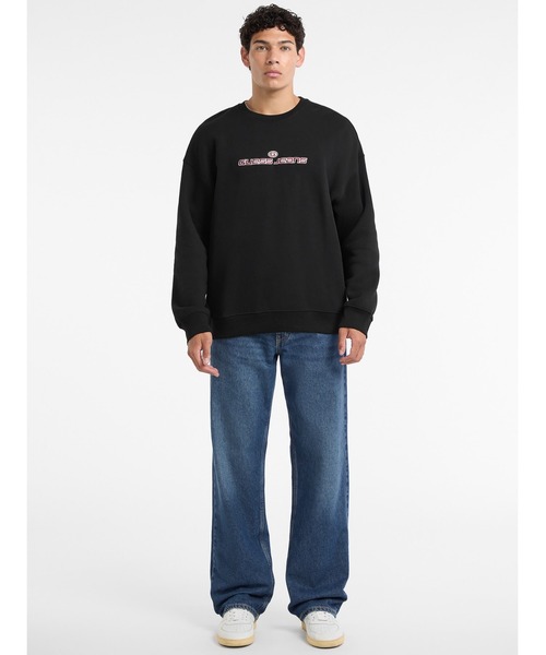 GUESS JEANS（ゲスジーンズ）の「GUESS JEANS Os Active Logo Crewneck スウェット（スウェット・メンズ・ブラック/ホワイト・MEDIUM/SMALL/LARGE/X-LARGE）」の14枚目の写真