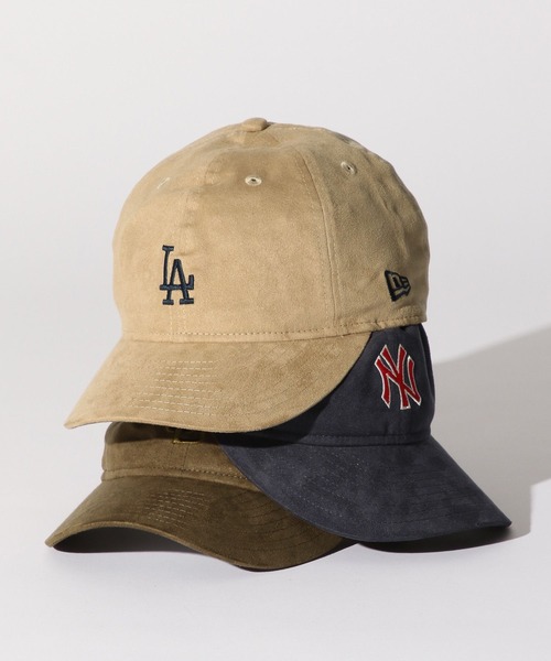 RAGEBLUE（レイジブルー）の「【NEW ERA】9TWENTY/フェイクスウェードキャップ（キャップ・メンズ・ダークブラウン/ベージュ/ネイビー・FREE）」の3枚目の写真