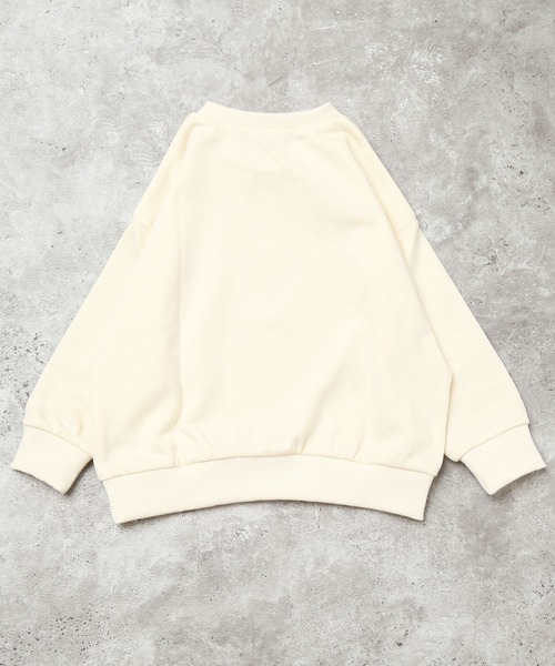 DILASH（ディラッシュ）の「ビッグロゴトレーナー（裏毛）（スウェット・キッズ・ネイビー/アイボリー・90/100/110/120/130）」の8枚目の写真