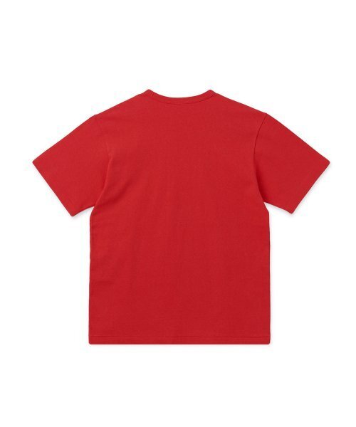 DISCUS ATHLETIC(ディスカス アスレチック)の「スーパーヘビーウェイトレギュラーフィットレターロゴTシャツレッド(Tシャツ/カットソー・レディース・その他・MEDIUM/X-LARGE/LARGE)」の2枚目の写真
