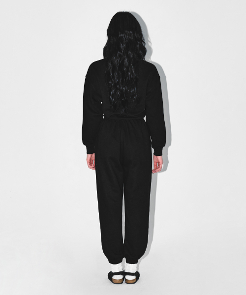 BORN TO WIN（ボーントゥウィン）の「W SILVER B CROP SWEATSHIRTS [BLACK]（スウェット・レディース・その他・1/2）」の5枚目の写真