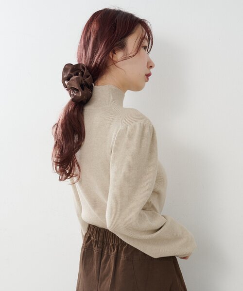 Kastane（カスタネ）の「【fiw.】チェックシュシュ（シュシュ・レディース・ダークグリーン/ブラウン/ネイビー・FREE）」の10枚目の写真