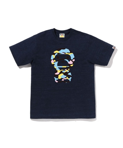 A BATHING APE(アベイシングエイプ)の「NEW MULTI CAMO BIG BABY MILO TEE(Tシャツ/カットソー・メンズ・ネイビー/ブラック/ホワイト/グレー・LARGE/XXX-LARGE/SMALL/XX-LARGE/X-LARGE/MEDIUM)」の1枚目の写真