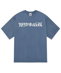 KTPN0080 カンシンバル ピグメント 半袖Tシャツ - ブルー