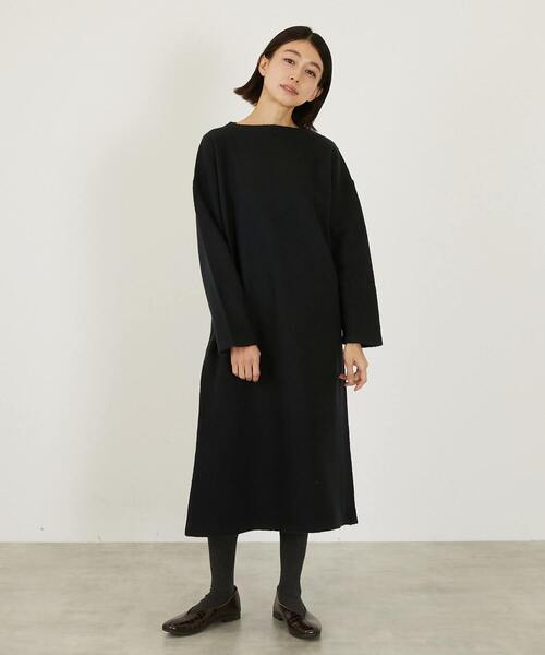 LOGEMENT DE CLAIRE(ロジュモンドクレール)の「【LOURMARIN】ボトルネックニットワンピース(ワンピース・レディース・ネイビー/キャメル/ブラウン・FREE)」の3枚目の写真