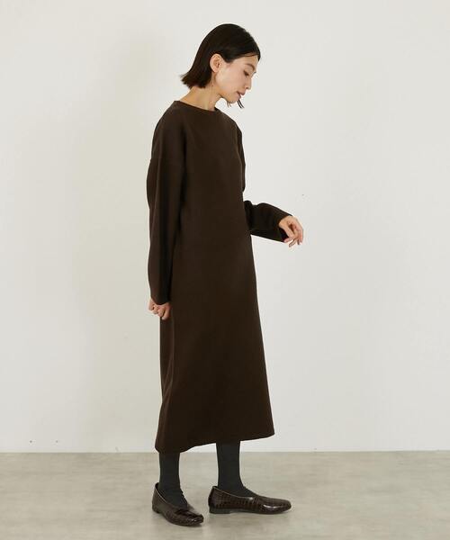 LOGEMENT DE CLAIRE(ロジュモンドクレール)の「【LOURMARIN】ボトルネックニットワンピース(ワンピース・レディース・ネイビー/キャメル/ブラウン・FREE)」の10枚目の写真