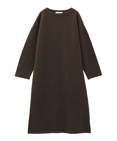 LOGEMENT DE CLAIRE(ロジュモンドクレール)の「【LOURMARIN】ボトルネックニットワンピース(ワンピース・レディース・ネイビー/キャメル/ブラウン・FREE)」の14枚目の写真