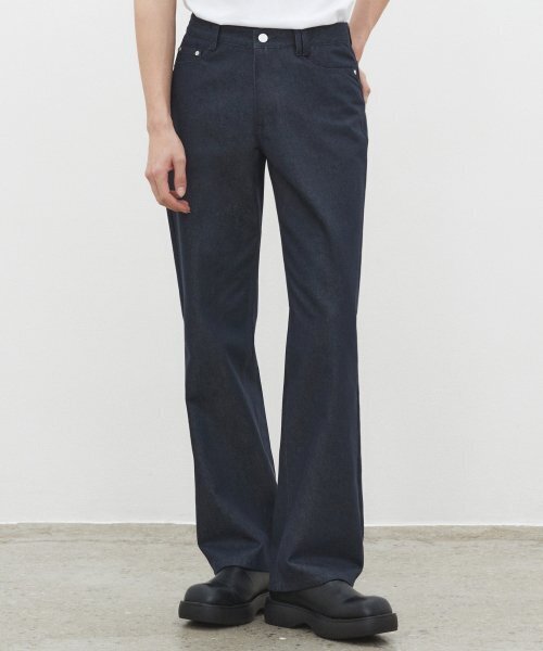 DECET(デケト)の「Dawn Semi Wide Jeans DCPT002CPIndigo2(デニムパンツ・レディース・その他・26/28/30/32/34)」の5枚目の写真