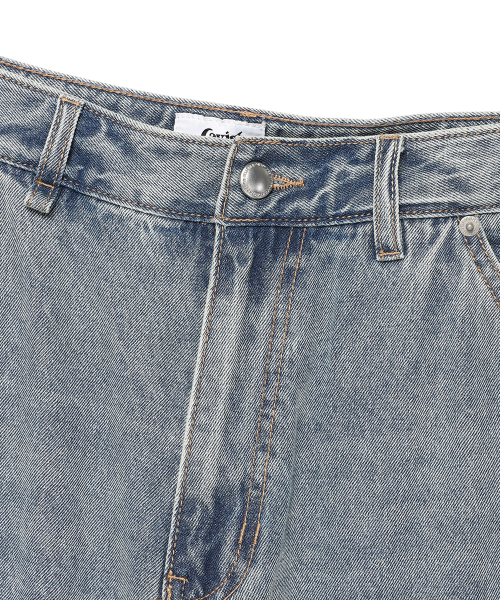 Cavish（カビシ）の「DOUBLE KNEE CARPENTER DENIM PANTS BLUE(CV2EFUD113A)（デニムパンツ・レディース・ブルー・MEDIUM/SMALL/LARGE）」の3枚目の写真