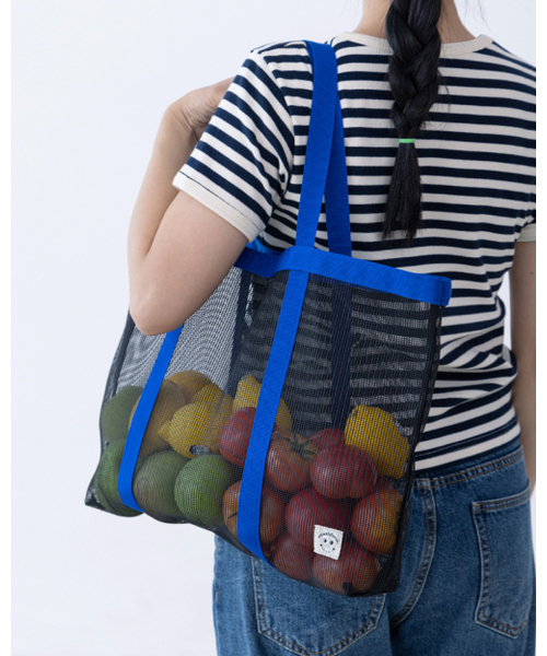 HOWKIDSFUL(ハウキッズフル)の「NET BAG (BLUE)(ショルダーバッグ・レディース・その他・FREE)」の3枚目の写真