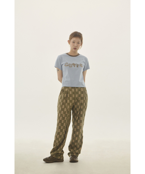 COTTE(コッテ)の「ドゥドルガーデン クロップTシャツ(スカイ)(Tシャツ/カットソー・レディース・その他・FREE)」の2枚目の写真