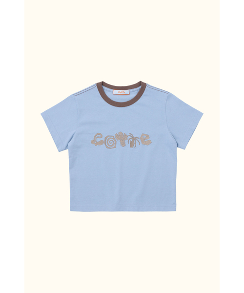 COTTE(コッテ)の「ドゥドルガーデン クロップTシャツ(スカイ)(Tシャツ/カットソー・レディース・その他・FREE)」の7枚目の写真