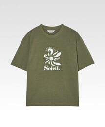 AFTERPRAY（アフタープレイ）の「ソレイユプリンテッドTシャツカーキ（Tシャツ/カットソー）」