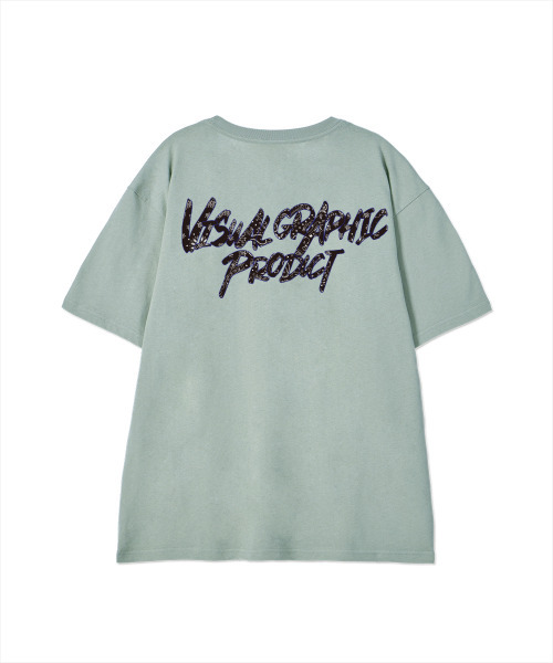 BY.L(バイエル)の「ペイズリーグラフィティロゴ半袖Tシャツミント(Tシャツ/カットソー・メンズ・その他・MEDIUM/LARGE/X-LARGE)」の1枚目の写真