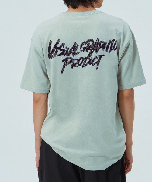 BY.L(バイエル)の「ペイズリーグラフィティロゴ半袖Tシャツミント(Tシャツ/カットソー・メンズ・その他・MEDIUM/LARGE/X-LARGE)」の2枚目の写真