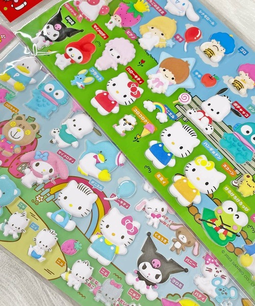 nini toys/ニニトイズ】≪sanrio/サンリオ≫キャラクターずかんシール