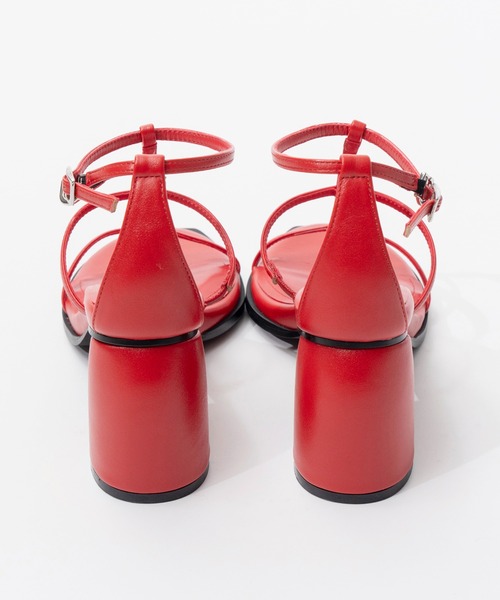 MAISON SPECIAL(メゾンスペシャル)の「Plump Heel Nude Sandals/プランプヒールヌーディサンダル(サンダル・レディース・ブラック/レッド/ライム/ライトイエロー・38/37/36)」の15枚目の写真