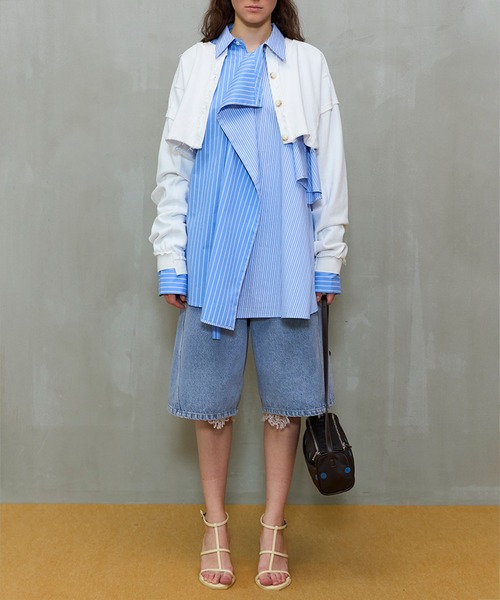 MAISON SPECIAL(メゾンスペシャル)の「Plump Heel Nude Sandals/プランプヒールヌーディサンダル(サンダル・レディース・ブラック/レッド/ライム/ライトイエロー・38/37/36)」の20枚目の写真