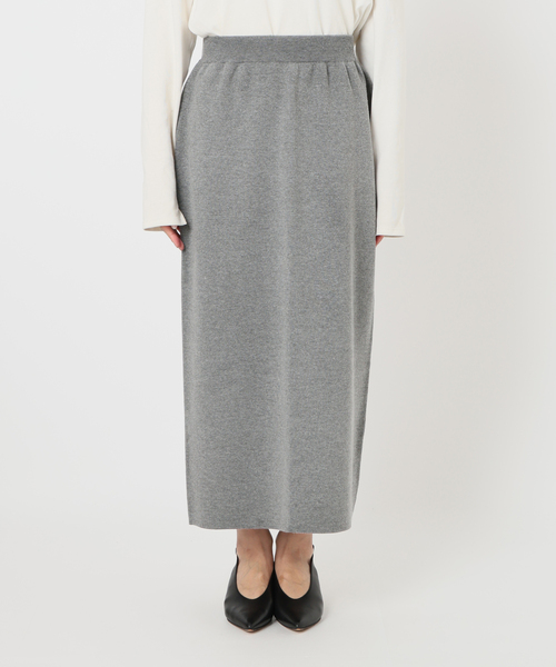 SLOBE IENA(スローブイエナ)の「《セットアップ対応可/WEB限定カラーあり/追加2》ミラノリブタイトスカート(スカート・レディース・グレー/ブラック/チャコールグレー・FREE)」の12枚目の写真