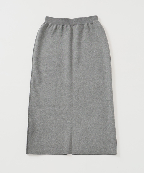SLOBE IENA(スローブイエナ)の「《セットアップ対応可/WEB限定カラーあり/追加2》ミラノリブタイトスカート(スカート・レディース・グレー/ブラック/チャコールグレー・FREE)」の21枚目の写真
