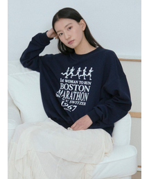 WAVE UNION（ウェーブユニオン）の「Kathrine Sweatshirt navy（スウェット）」
