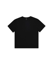 GOZER（ゴーザー）の「UNDER HALF ROUND-NECK T-SHIRT_BLACK（Tシャツ/カットソー）」