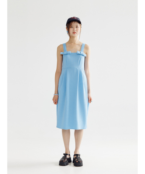 BOMNAL BOUTIQUE(ボムナルブティック)の「マーメイドミディドレス _ スカイ(ワンピース・レディース・その他・SMALL/MEDIUM)」の1枚目の写真