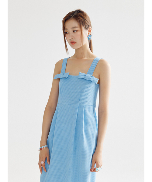 BOMNAL BOUTIQUE(ボムナルブティック)の「マーメイドミディドレス _ スカイ(ワンピース・レディース・その他・SMALL/MEDIUM)」の4枚目の写真