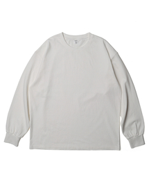 LELALES（レラレス）の「10s ロングスリーブTシャツ - ホワイト（Tシャツ/カットソー）」