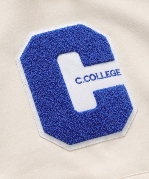 CONCEPTCOLLEGE（コンセプトカレッジ）の「ミックスCパッチクリームフードパーカー / フードパーカー [成人男女共用]（パーカー・レディース・その他・LARGE）」の3枚目の写真