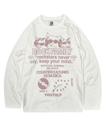 Rock Family Long Sleeves (Indi Pink)