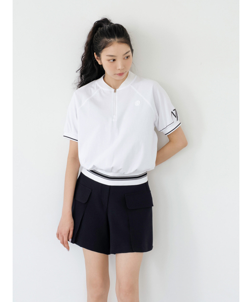 NITINA(ニティナ)の「エッセンシャル執業半袖TシャツWH(2次)(Tシャツ/カットソー・レディース・ホワイト・FREE)」の4枚目の写真
