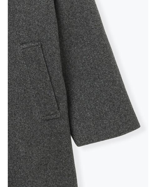 Lugnoncure（ルノンキュール）の「ウールライクミドルPコート（その他アウター・レディース・ブラウン/ネイビー/グレー・F）」の14枚目の写真