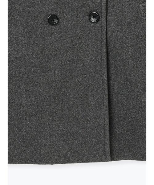 Lugnoncure（ルノンキュール）の「ウールライクミドルPコート（その他アウター・レディース・ブラウン/ネイビー/グレー・F）」の15枚目の写真