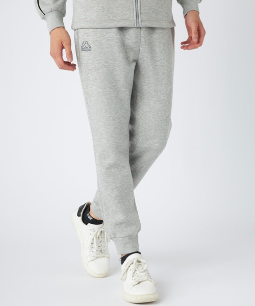 Kappa(カッパ)の「ロングパンツ(スウェットパンツ・メンズ・ネイビー/杢グレー/ブラック・MEDIUM/LARGE/X-LARGE)」の1枚目の写真