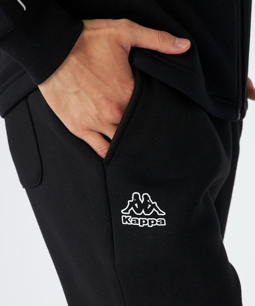 Kappa(カッパ)の「ロングパンツ(スウェットパンツ・メンズ・ネイビー/杢グレー/ブラック・MEDIUM/LARGE/X-LARGE)」の10枚目の写真
