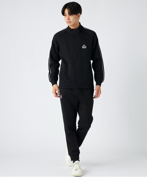 Kappa(カッパ)の「ロングパンツ(スウェットパンツ・メンズ・ネイビー/杢グレー/ブラック・MEDIUM/LARGE/X-LARGE)」の5枚目の写真