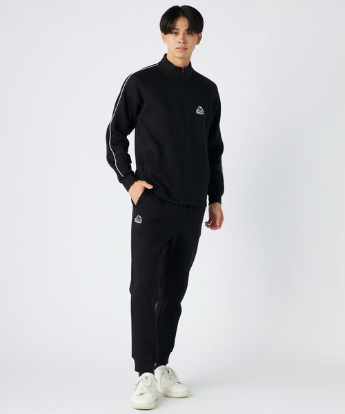 Kappa(カッパ)の「ロングパンツ(スウェットパンツ・メンズ・ネイビー/杢グレー/ブラック・MEDIUM/LARGE/X-LARGE)」の6枚目の写真
