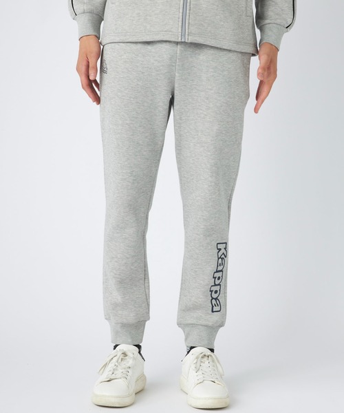 Kappa(カッパ)の「ロングパンツ(スウェットパンツ・メンズ・ネイビー/杢グレー/ブラック・MEDIUM/LARGE/X-LARGE)」の20枚目の写真