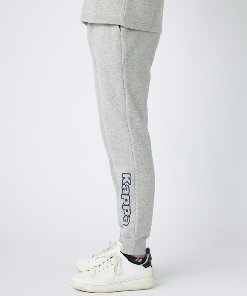 Kappa(カッパ)の「ロングパンツ(スウェットパンツ・メンズ・ネイビー/杢グレー/ブラック・MEDIUM/LARGE/X-LARGE)」の21枚目の写真