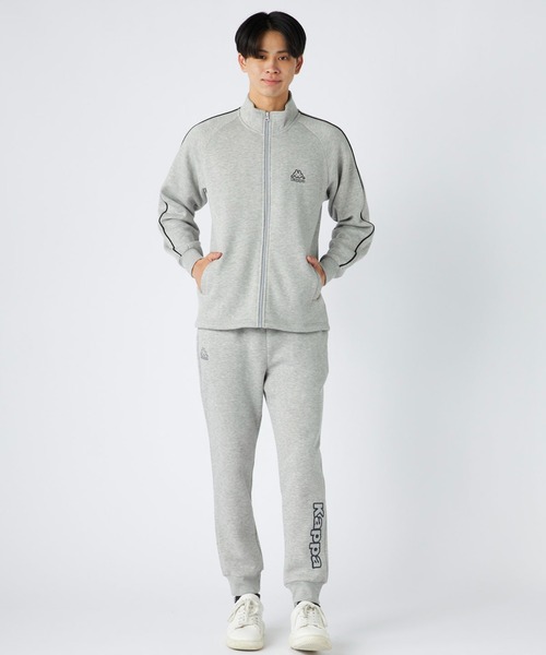 Kappa(カッパ)の「ロングパンツ(スウェットパンツ・メンズ・ネイビー/杢グレー/ブラック・MEDIUM/LARGE/X-LARGE)」の17枚目の写真
