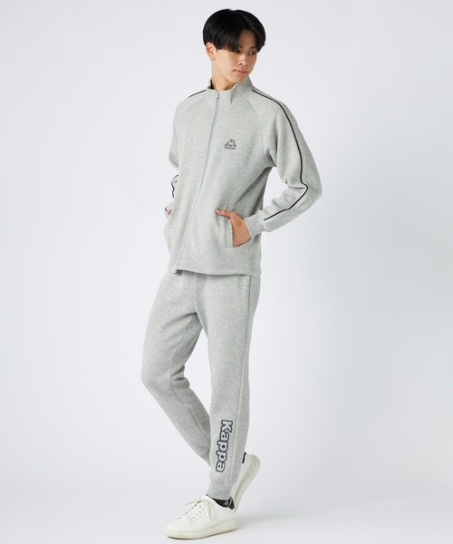 Kappa(カッパ)の「ロングパンツ(スウェットパンツ・メンズ・ネイビー/杢グレー/ブラック・MEDIUM/LARGE/X-LARGE)」の18枚目の写真